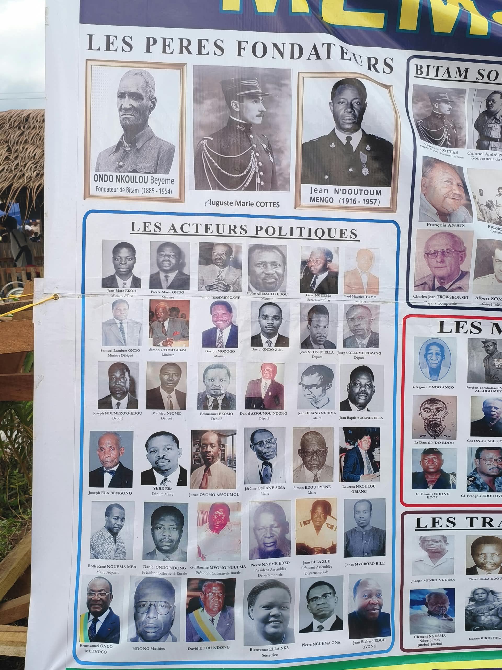 Jean N'Doutoum Mengo : une figure inscrite parmi les Pères Fondateurs de Bitam